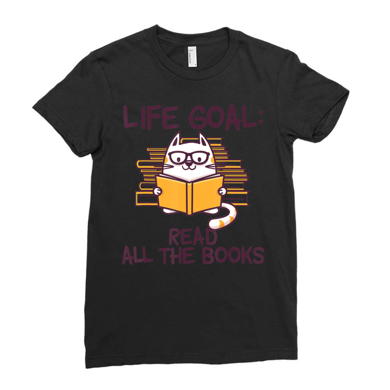 Limited Edition Passionate Book Lover Reading Fanatic Reader's Dream Ladies Fitted T-Shirt by yumgaugeteuda | Artistshot