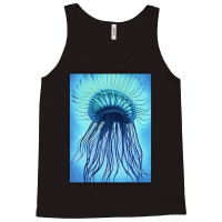 Jellyfish Artwork Marine Tank Top | Artistshot