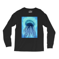 Jellyfish Artwork Marine Long Sleeve Shirts | Artistshot