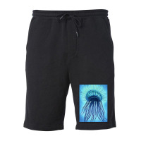 Jellyfish Artwork Marine Fleece Short | Artistshot