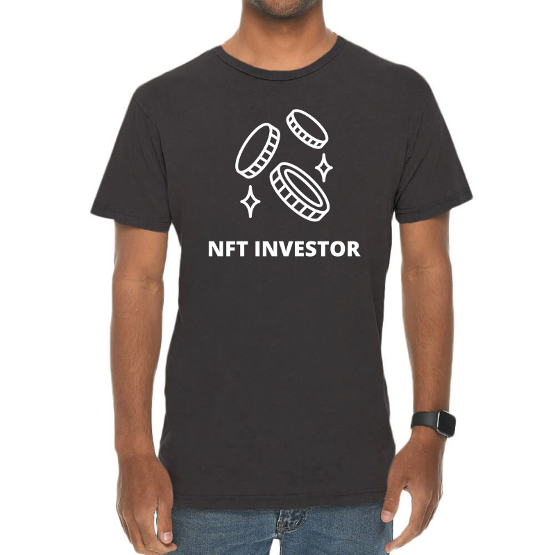 Nft Collector - Token, Investment Vintage T-Shirt by Yans Digital | Artistshot