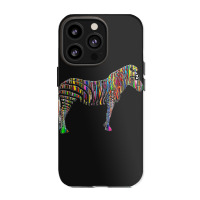 Trending Rainbow Zebra Striped Horse In Sunglasses Iphone 13 Pro Case | Artistshot