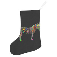 Trending Rainbow Zebra Striped Horse In Sunglasses Holiday Stocking | Artistshot