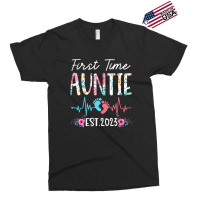 First Time Auntie 2023 Mothers Day Christmas Soon To Be Mom Exclusive T-shirt | Artistshot