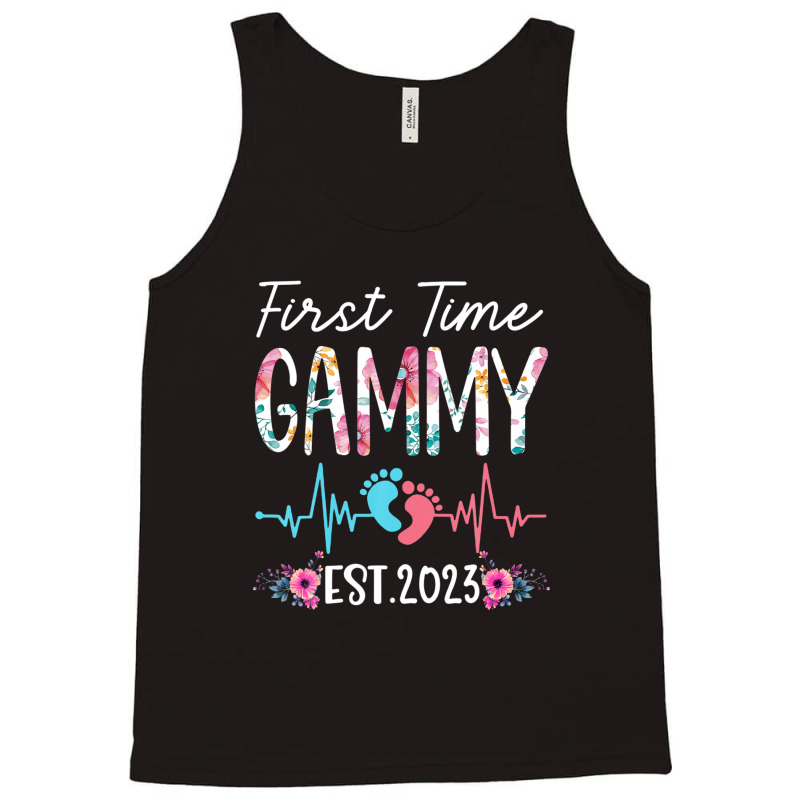 First Time Gammy 2023 Mothers Day Christmas Soon To Be Mom Tank Top | Artistshot