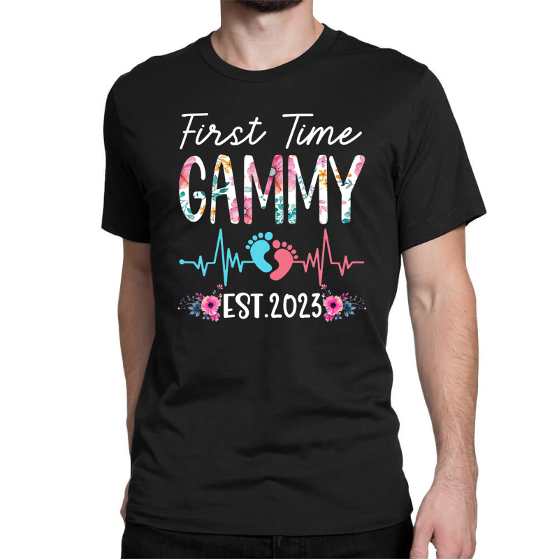 First Time Gammy 2023 Mothers Day Christmas Soon To Be Mom Classic T-shirt | Artistshot