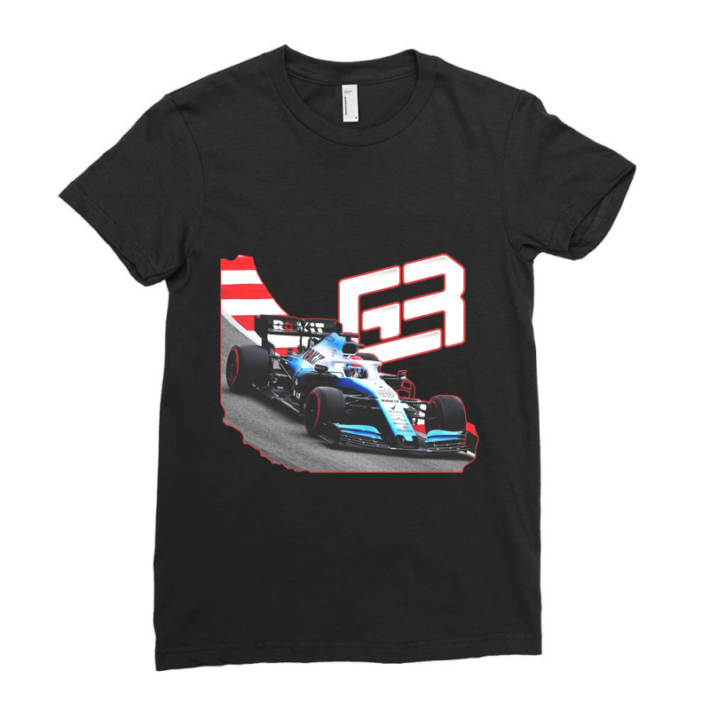 Racing Russell Kubica 2019 Ladies Fitted T-Shirt by butepolu880811 | Artistshot