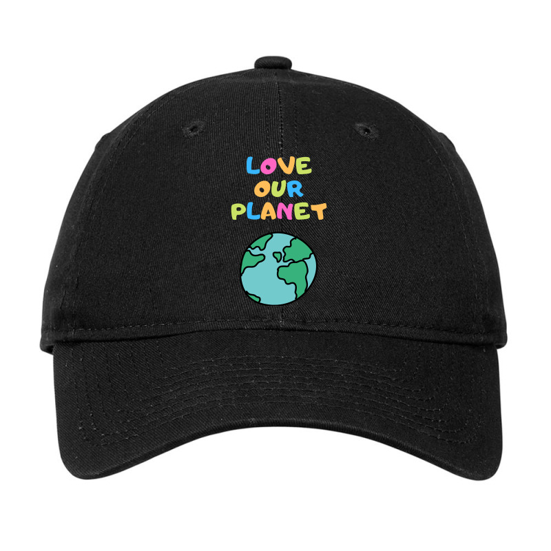 Trending Love Our Planet - Vert Adjustable Cap | Artistshot