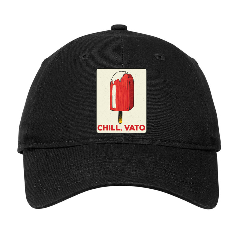 Vintage Paleta Popsicle Chill Vato Spanglish Latin Slang Adjustable Cap by EdieTiffany | Artistshot