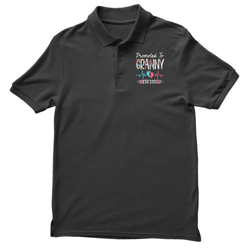 Promoted To Granny 2023 Mothers Day Christmas First Time Mom Men's Polo Shirt | Artistshot