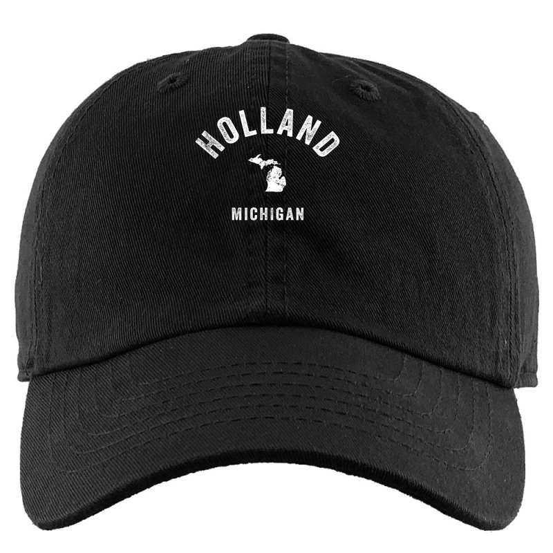 Holland Michigan Mi Vintage 70s Athletic Sports Kids Cap | Artistshot