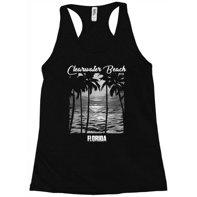 Clearwater Beach Souvenir  Florida Reminder Racerback Tank by SandraMarianela | Artistshot