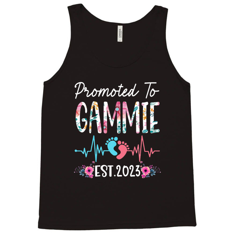 Promoted To Gammie 2023 Mothers Day Christmas First Time Mom Tank Top | Artistshot