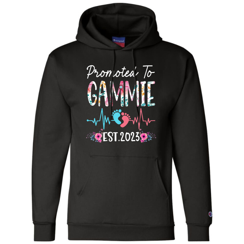 Promoted To Gammie 2023 Mothers Day Christmas First Time Mom Champion Hoodie | Artistshot