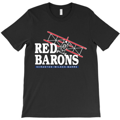 Wilkes Barre Red Barons T-shirt Designed By Melissa B South