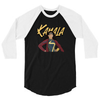 Kamala 3/4 Sleeve Shirt | Artistshot