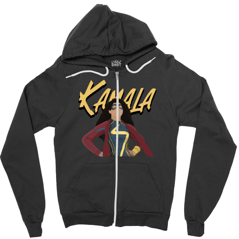 Kamala Zipper Hoodie | Artistshot