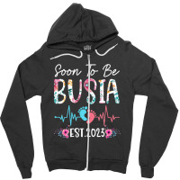 Soon To Be Busia 2023 Mothers Day Christmas First Time Mom Zipper Hoodie | Artistshot