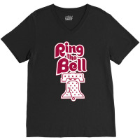 We Love Philadelphia   Vintage Ring The Bell T Shirt V-neck Tee | Artistshot