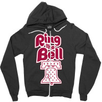 We Love Philadelphia   Vintage Ring The Bell T Shirt Zipper Hoodie | Artistshot