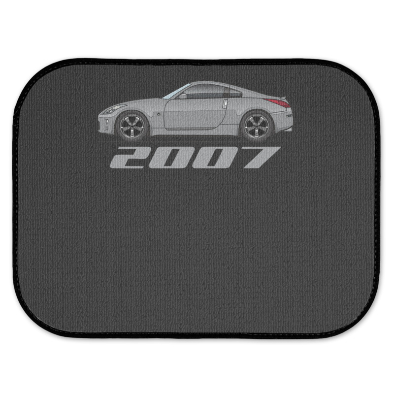 2007 Carbon Silver Rear Car Mat | Artistshot