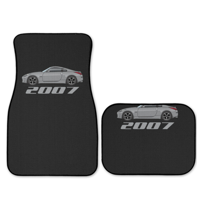 2007 Carbon Silver Full Set Car Mats | Artistshot