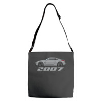 2007 Carbon Silver Adjustable Strap Totes | Artistshot