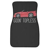 F1 Goin Topless Cayenne Red Front Car Mat | Artistshot