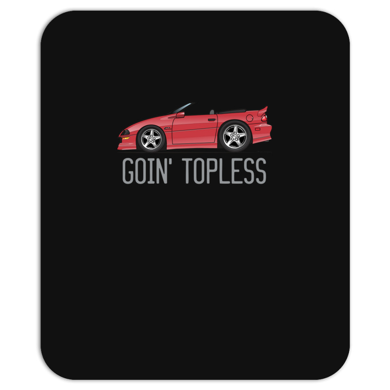 F1 Goin Topless Cayenne Red Mousepad | Artistshot