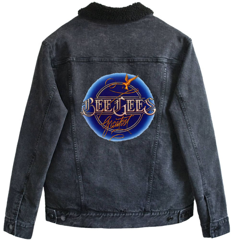 Bee Gees Beegees Unisex Sherpa-Lined Denim Jacket by fariosbake901216 | Artistshot