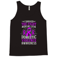 Domestic Violence Awareness Shirt Survivor Gift Design Tank Top | Artistshot