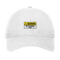 Funny And Awesome Warning May Spontaneously Start Talking About Horse Adjustable Cap | Artistshot