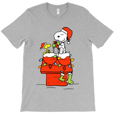 Woodstock Christmas T-shirt Designed By Melissa B South