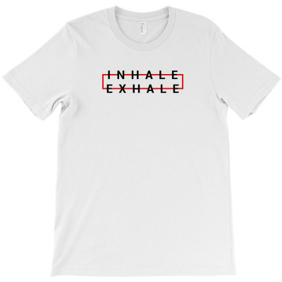 Inhale Exhale T-shirt Designed By Sudewo
