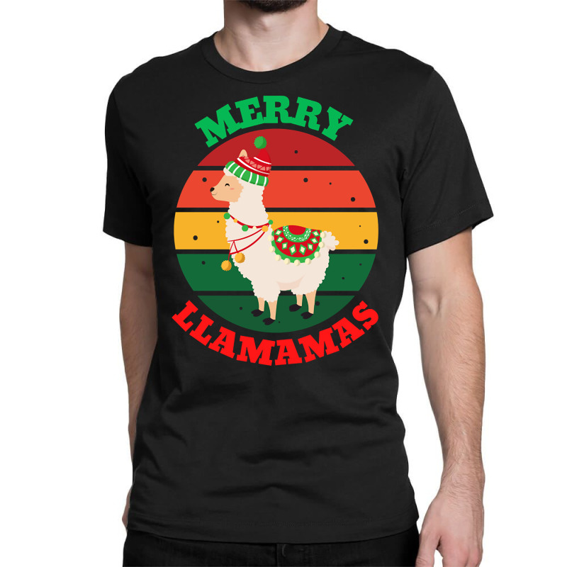 Trending Merry Llamamas-zmhjk Classic T-shirt by seifertmurryq3jmxs | Artistshot