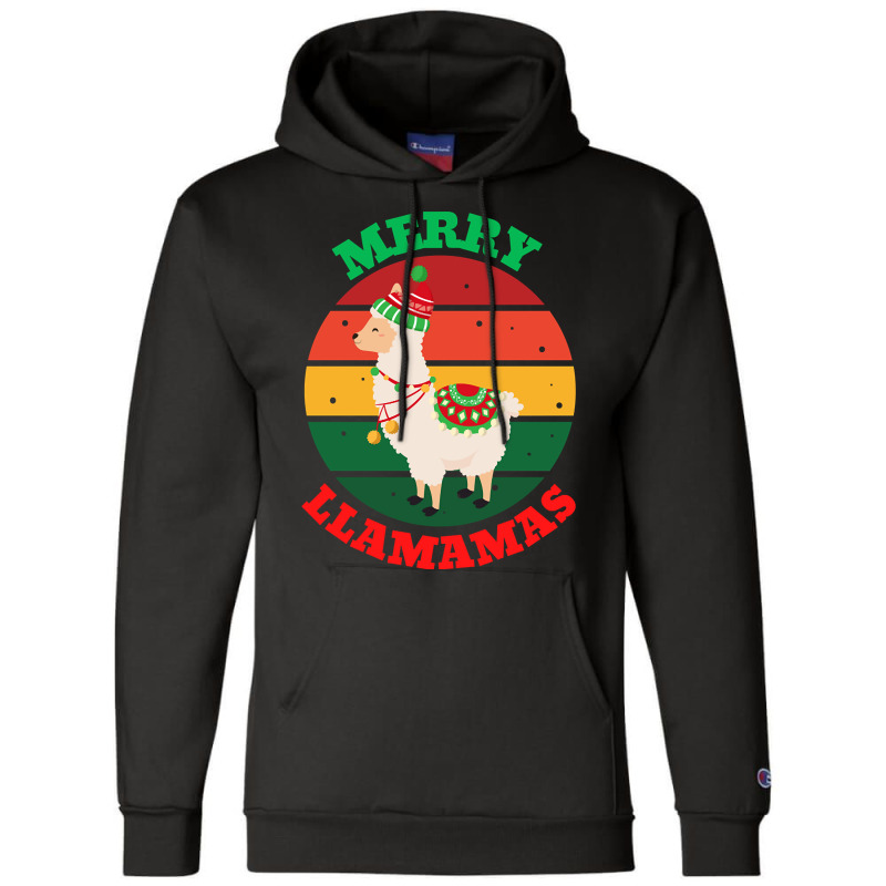 Trending Merry Llamamas-zmhjk Champion Hoodie by seifertmurryq3jmxs | Artistshot