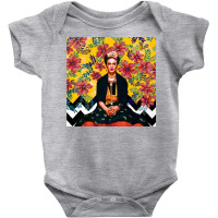 Frida Tropical Baby Bodysuit | Artistshot