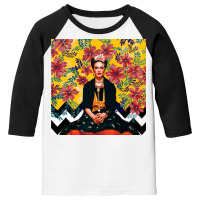 Frida Tropical Youth 3/4 Sleeve | Artistshot