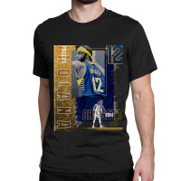 Oshae Brissett Basketball Paper Poster Pacers 2 Classic T-shirt | Artistshot