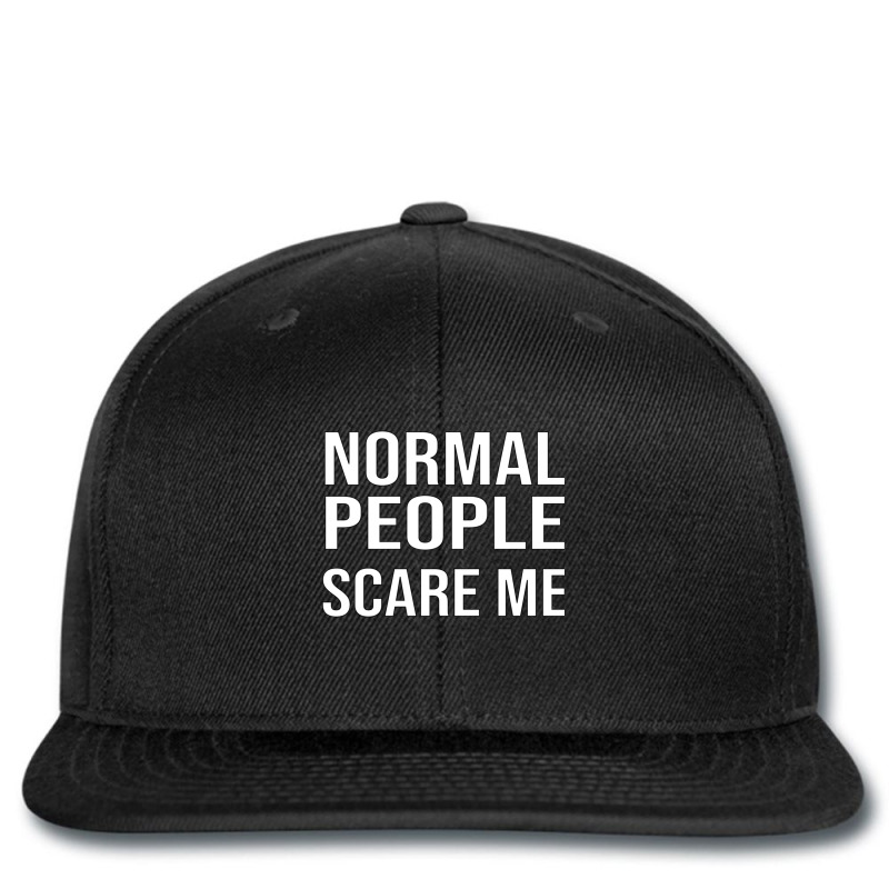 Normal People Scare Me  Kopie Von Kopie Von Kopie Von All Men Are Crea Printed hat by JAYWANADAVIS | Artistshot