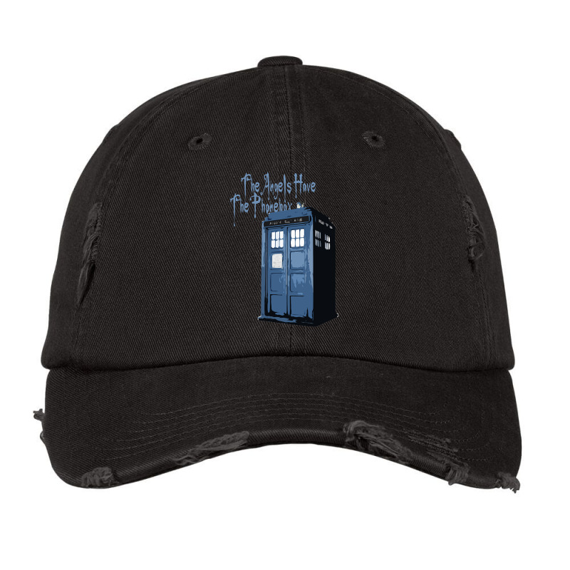 Doctor Who - The Angels Have The  Phonebox Vintage Cap | Artistshot