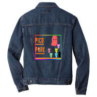 Pico Park Game Merch Boy Men Denim Jacket | Artistshot