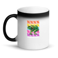 100 Days Of School T Rex For Dark Magic Mug | Artistshot