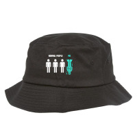 Normal People, Me  Funny Scuba Diving Design Bucket Hat | Artistshot