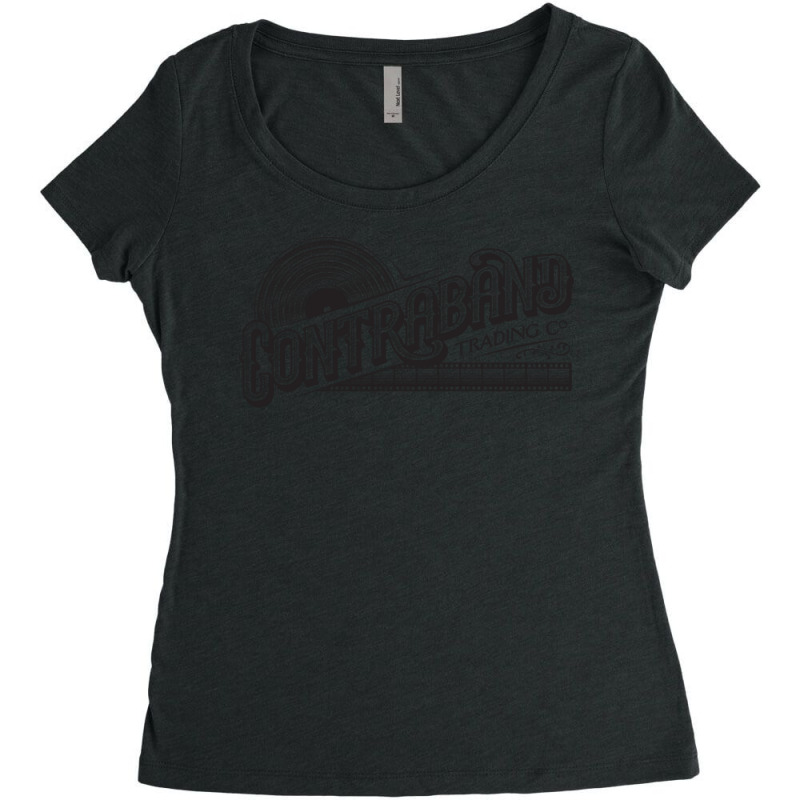 Contraband Trading Company Women's Triblend Scoop T-shirt by ReenaKonicek | Artistshot