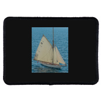 White Sailing Ship Rectangle Patch | Artistshot