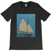 White Sailing Ship T-shirt | Artistshot