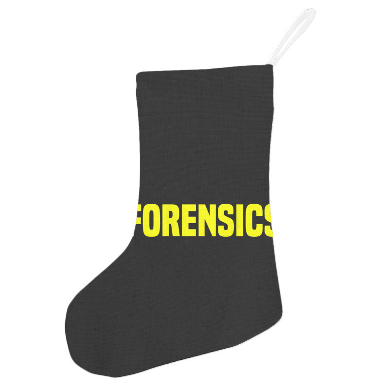 Trending Forensics Crime Investigator Detectives Policemen Holiday Stocking | Artistshot