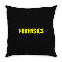 Trending Forensics Crime Investigator Detectives Policemen Throw Pillow | Artistshot