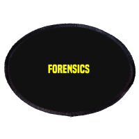 Trending Forensics Crime Investigator Detectives Policemen Oval Patch | Artistshot